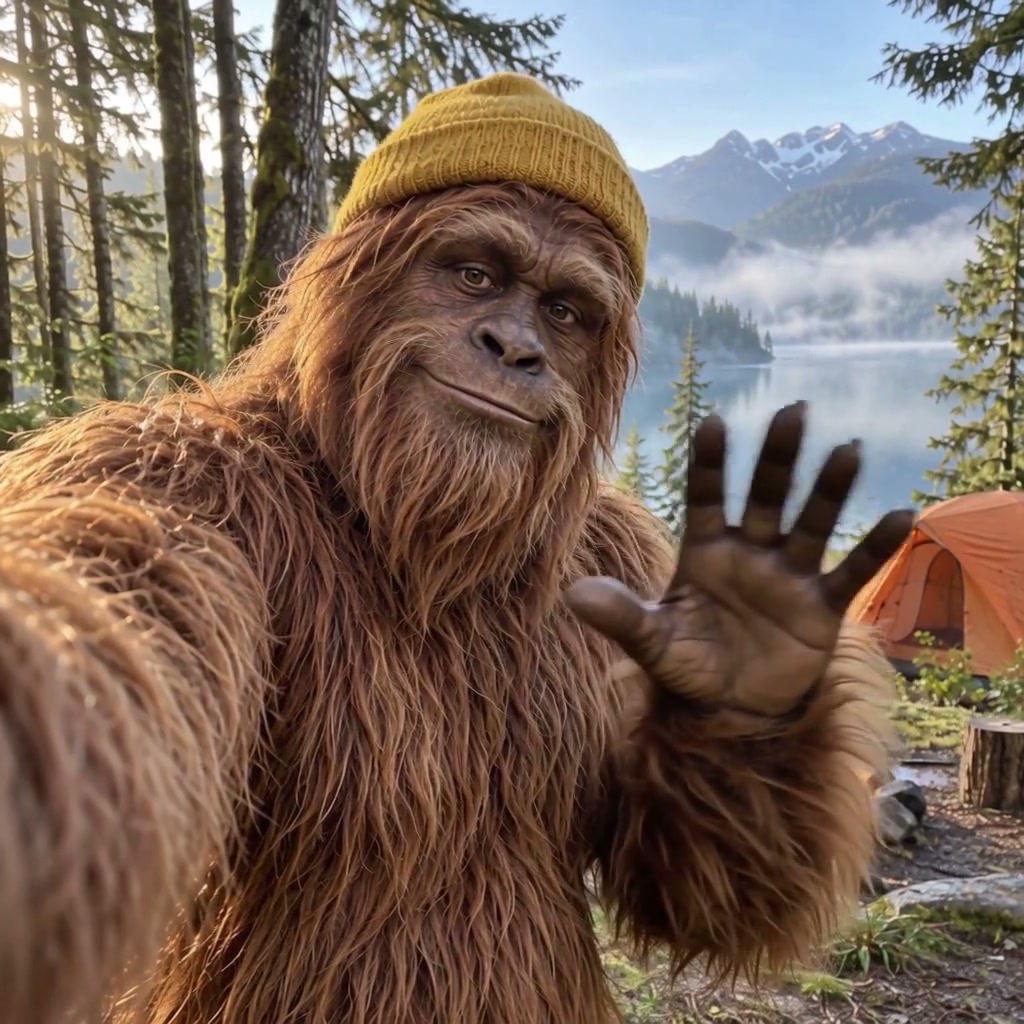 Bigfoot Selfie