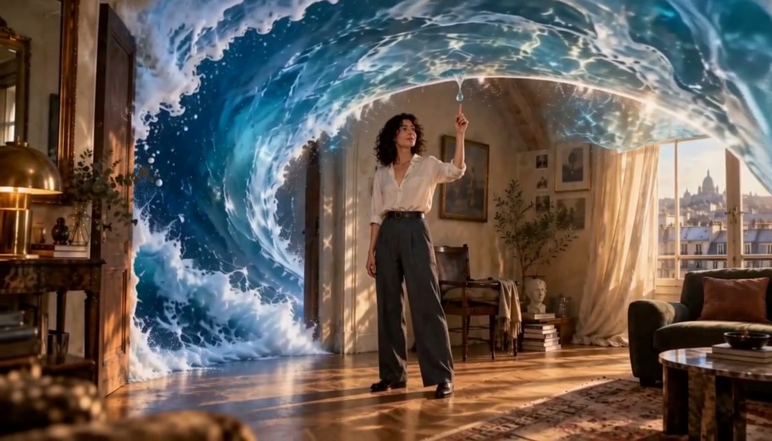 Extend the scene beyond its first frame