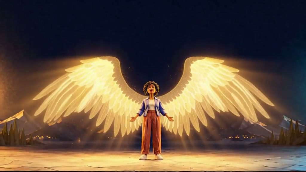 Paper wings, real presence