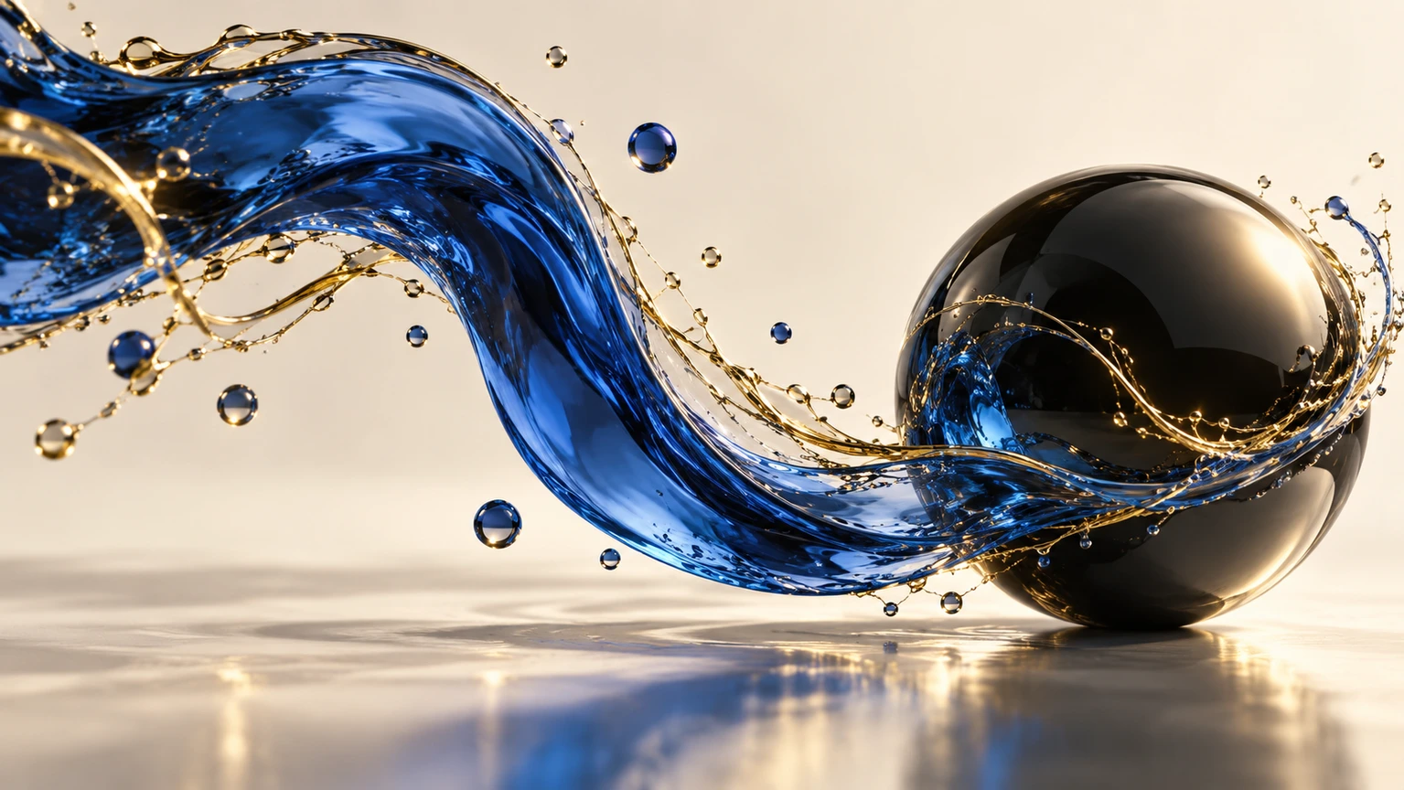 Fluid and light