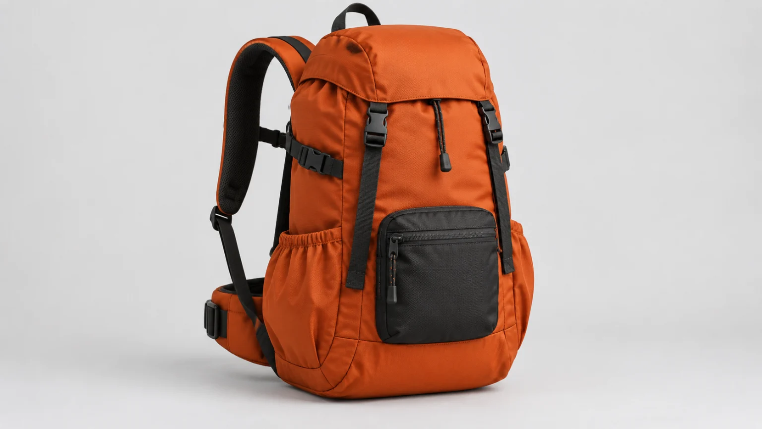 A backpack before its background is changed